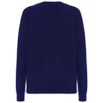 Malo Blue Wool Men Turtleneck Men's Sweater