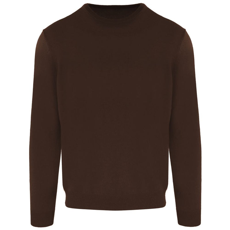 Malo Brown Wool Men's Sweater