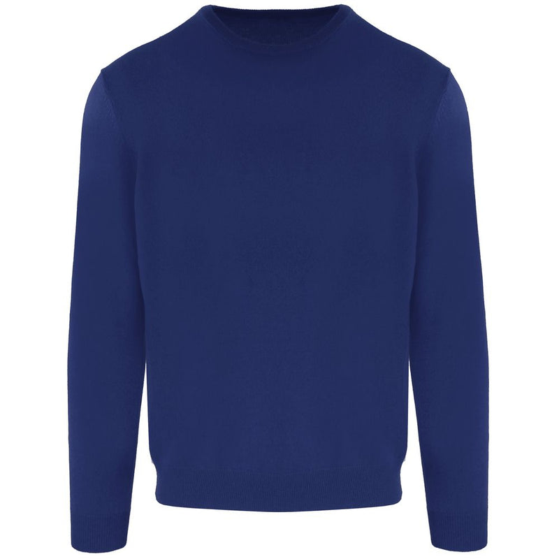 Malo Blue Wool Men's Sweater