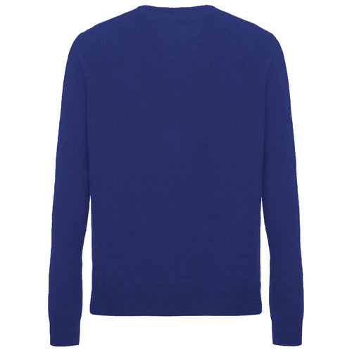 Malo Blue Wool Men's Sweater