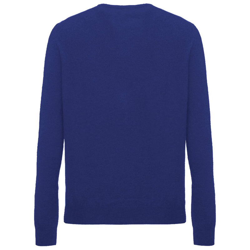 Malo Blue Wool Men's Sweater