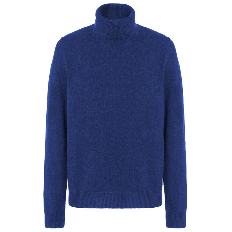 Malo Blue Wool Men's Sweater