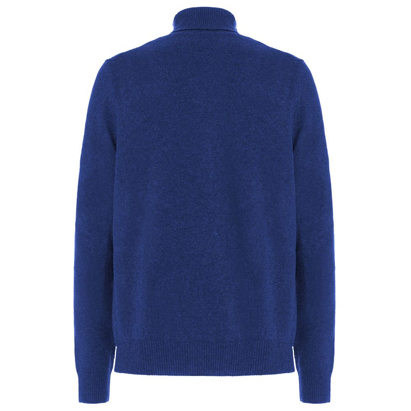 Malo Blue Wool Men's Sweater