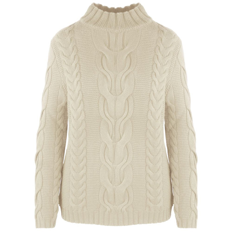 Malo Beige Wool Women's Sweater