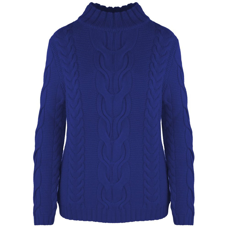 Malo Blue Wool Women's Sweater