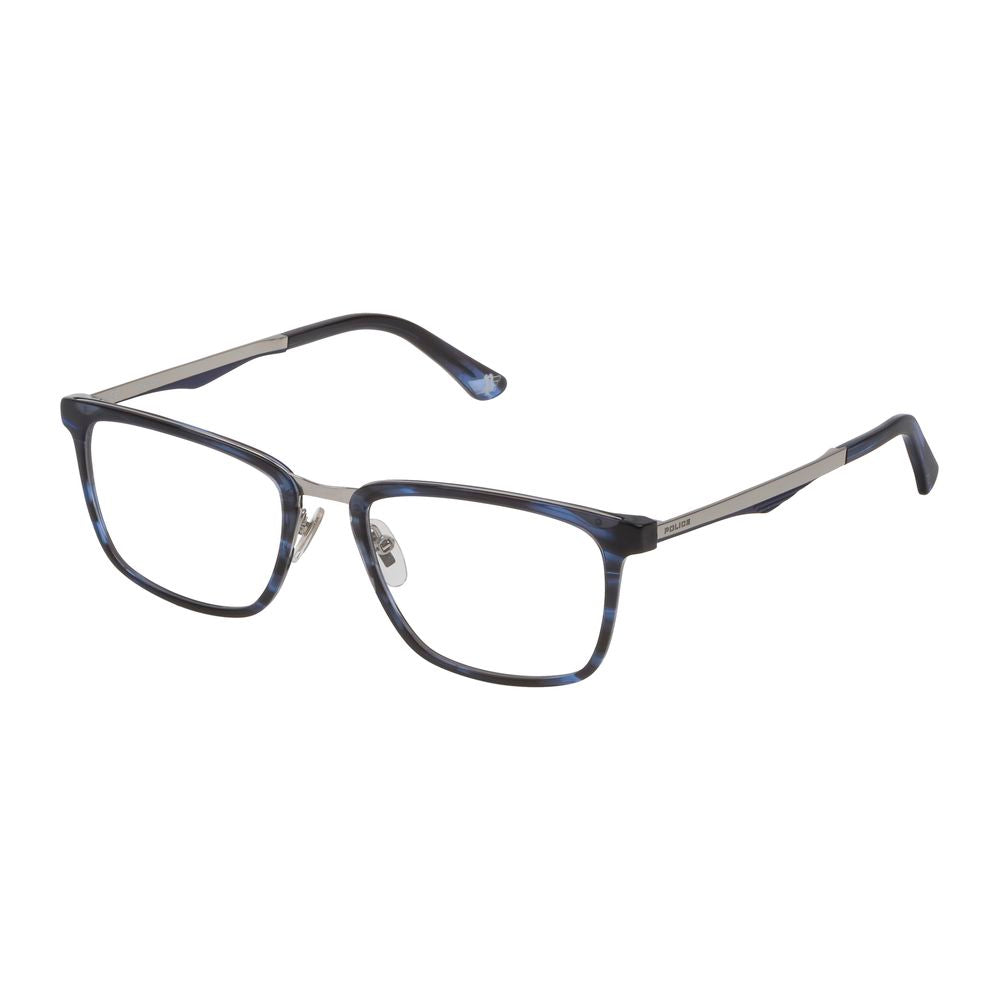 Police Blue Plastic Men's Frames