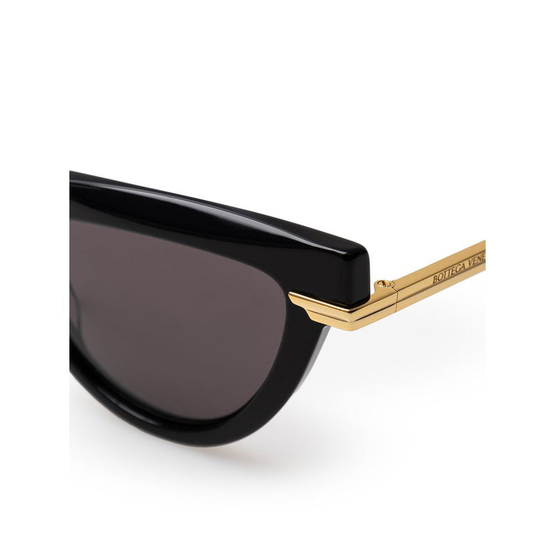 Bottega Veneta Black Acetate Women's Sunglasses