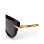 Bottega Veneta Black Acetate Women's Sunglasses