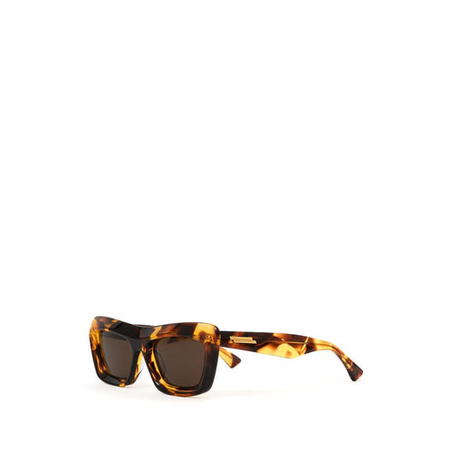 Bottega Veneta Brown Acetate Women's Sunglasses