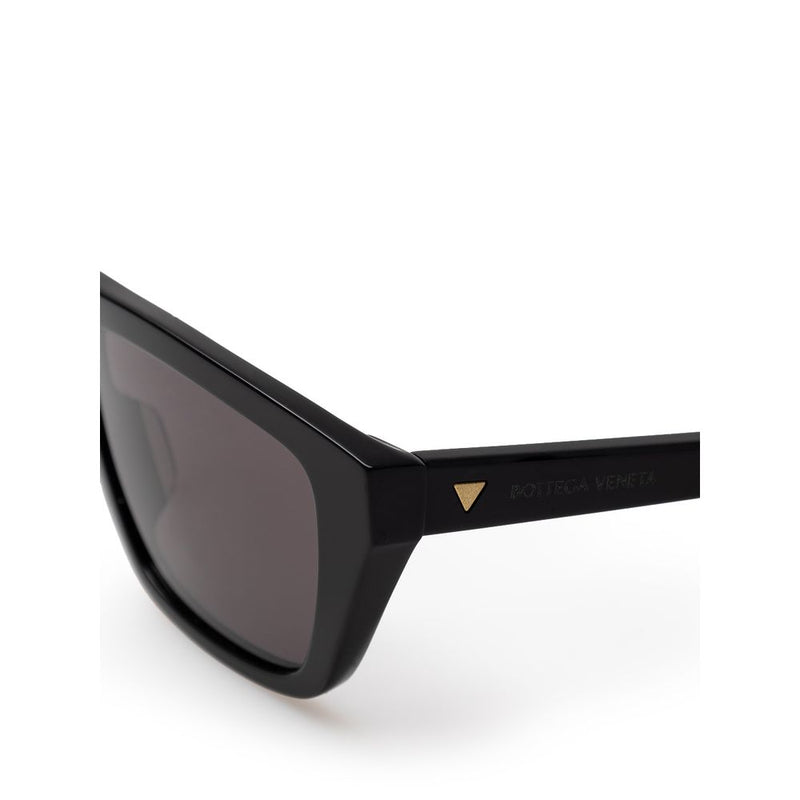 Bottega Veneta Black Acetate Women's Sunglasses