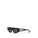 Bottega Veneta Black Acetate Women's Sunglasses