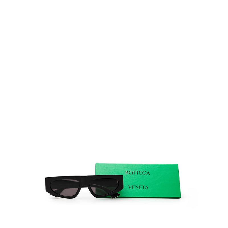 Bottega Veneta Black Acetate Women's Sunglasses