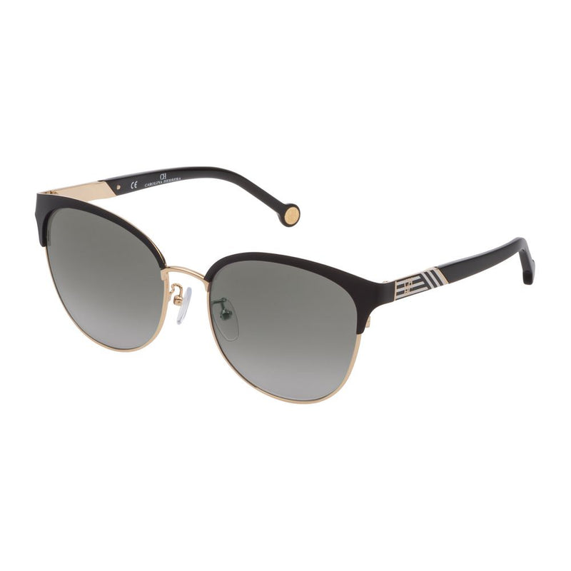 Carolina Herrera Pink Metal Women's Sunglasses