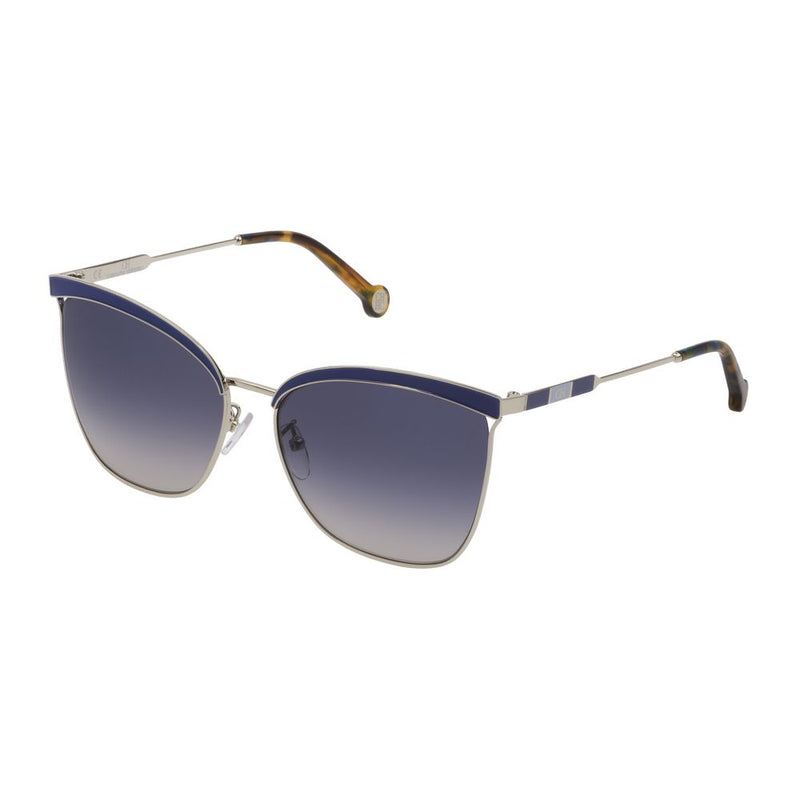 Carolina Herrera Silver Metal Women's Sunglasses