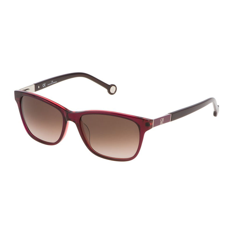 Carolina Herrera Red Acetate Women's Sunglasses