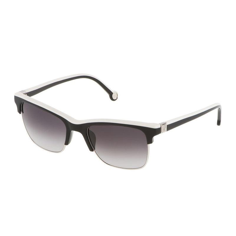 Carolina Herrera Black Acetate Women's Sunglasses