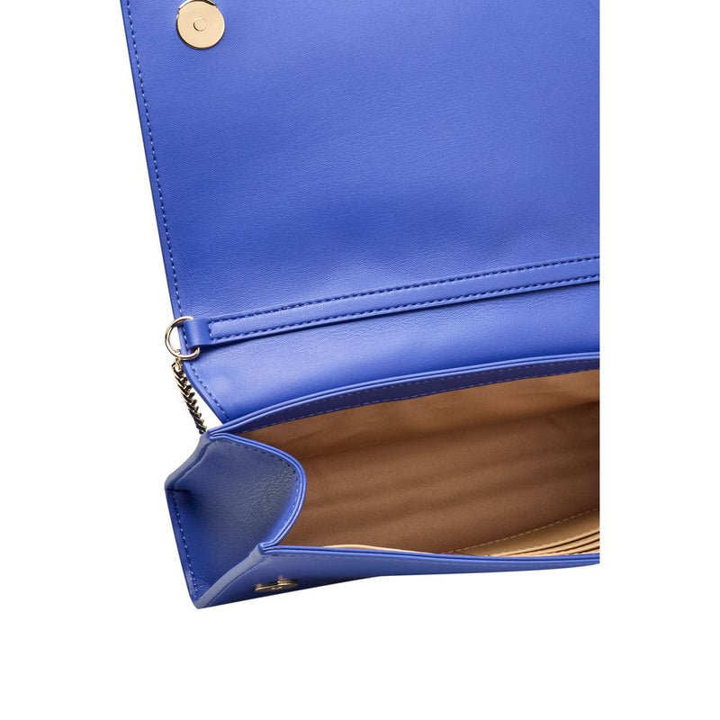 Love Moschino Blue Polyethylene Women Crossbody Women's Bag