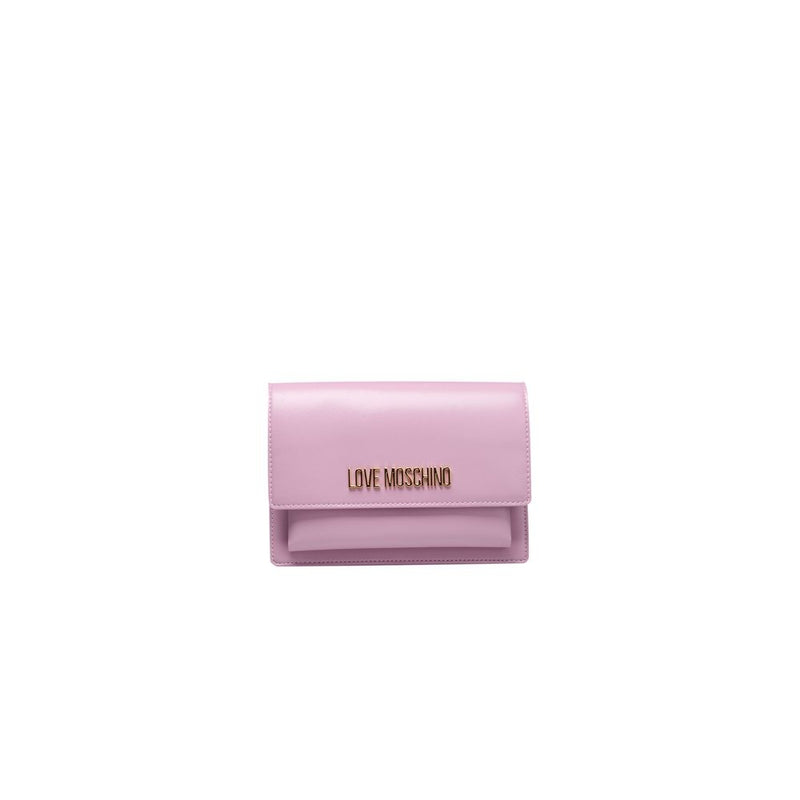 Love Moschino Purple Polyethylene Women Crossbody Women's Bag