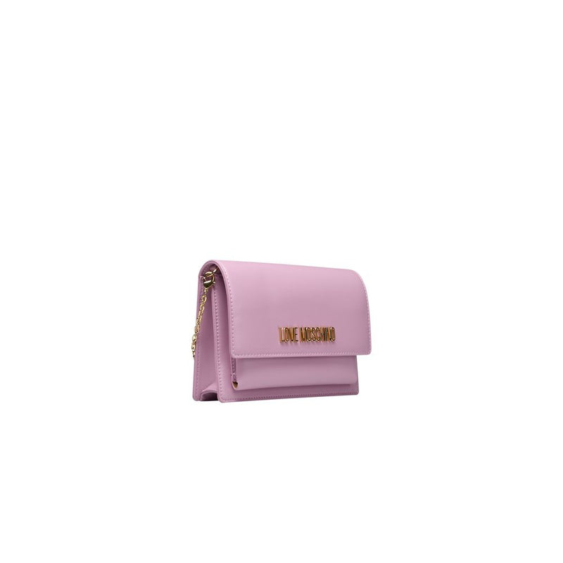 Love Moschino Purple Polyethylene Women Crossbody Women's Bag