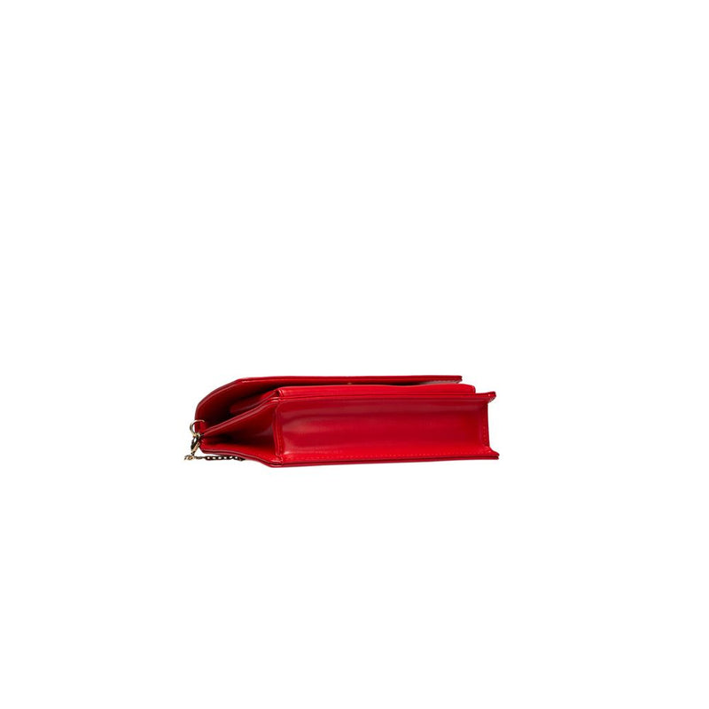 Love Moschino Red Polyethylene Women Crossbody Women's Bag