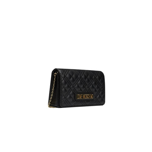 Love Moschino Black Polyethylene Women Crossbody Women's Bag