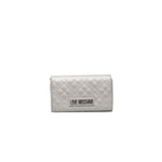 Love Moschino Silver Polyethylene Women Crossbody Women's Bag