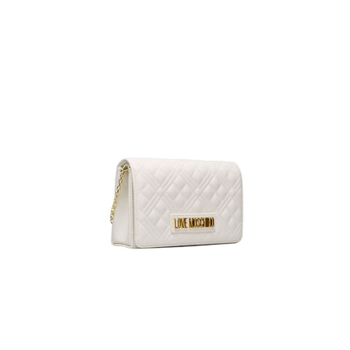 Love Moschino White Polyethylene Women Crossbody Women's Bag