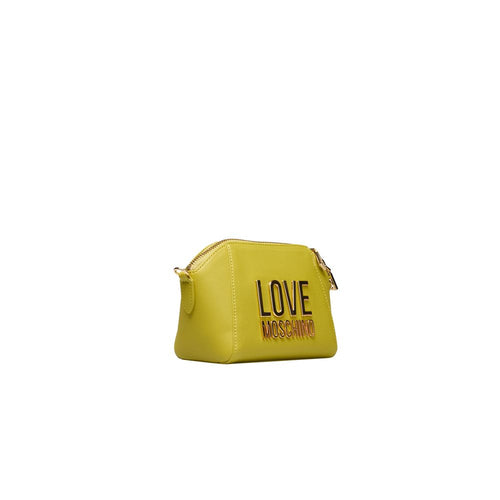 Love Moschino Yellow Polyethylene Women Crossbody Women's Bag