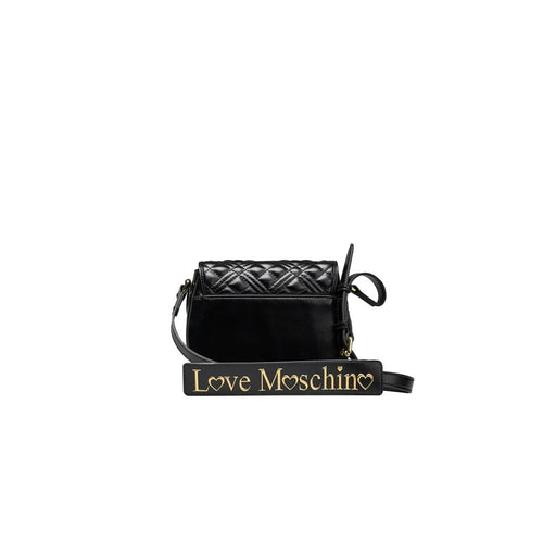 Love Moschino Black Polyethylene Women Crossbody Women's Bag