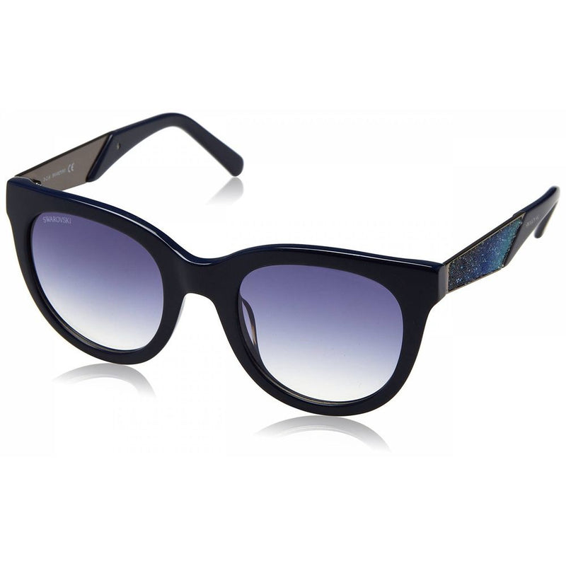 Swarovski Purple Plastic Women's Sunglasses