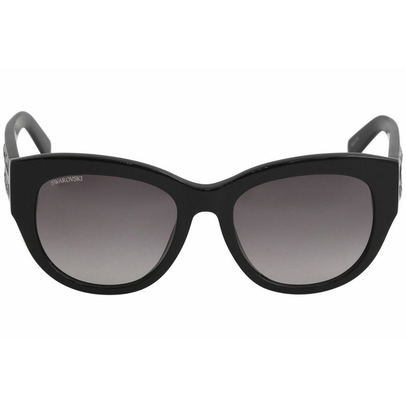 Swarovski Black Plastic Women's Sunglasses