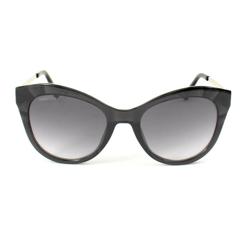 Swarovski Gray Plastic Women's Sunglasses