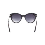 Swarovski Gray Plastic Women's Sunglasses