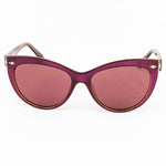 Swarovski Bordeaux Plastic Women's Sunglasses