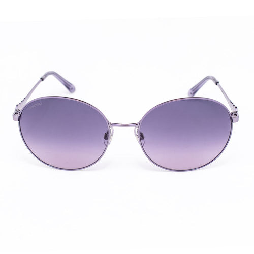 Swarovski Purple Metal Women's Sunglasses