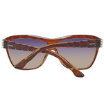 Swarovski Brown Injected Women's Sunglasses