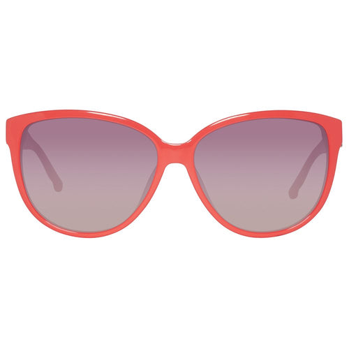 Swarovski Red Acetate Women's Sunglasses