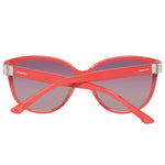 Swarovski Red Acetate Women's Sunglasses