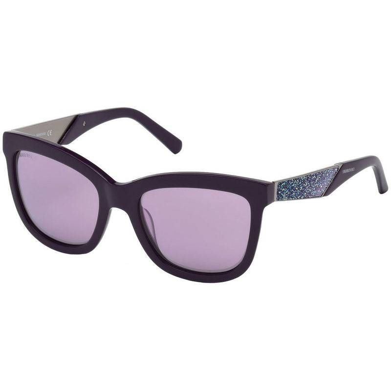 Swarovski Purple Plastic Women's Sunglasses