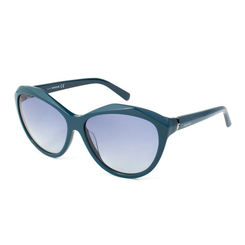 Swarovski Green Plastic Women's Sunglasses