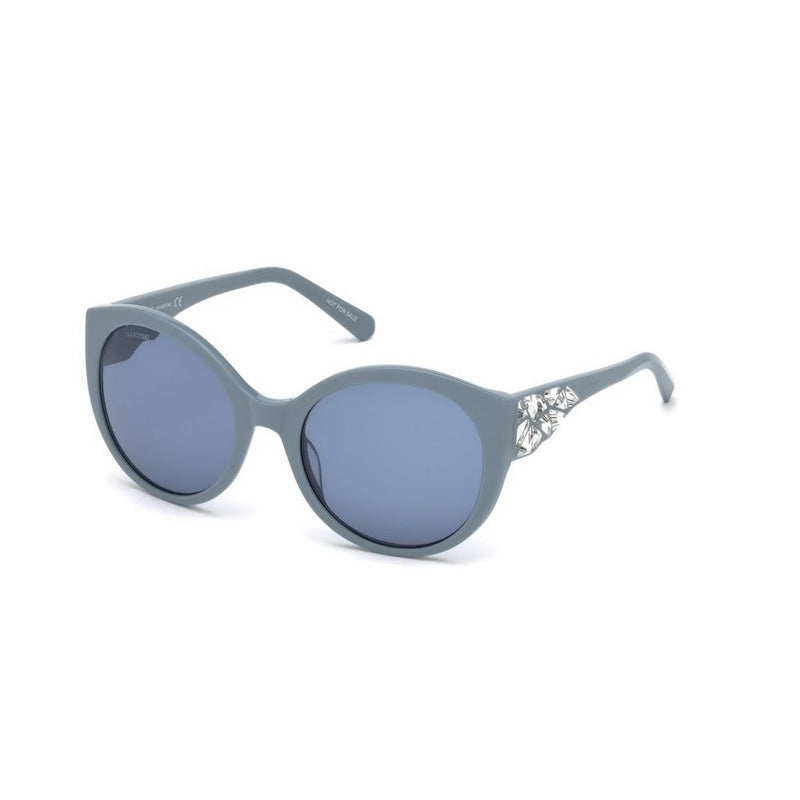 Swarovski Blue Plastic Women's Sunglasses