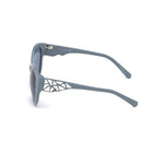 Swarovski Blue Plastic Women's Sunglasses