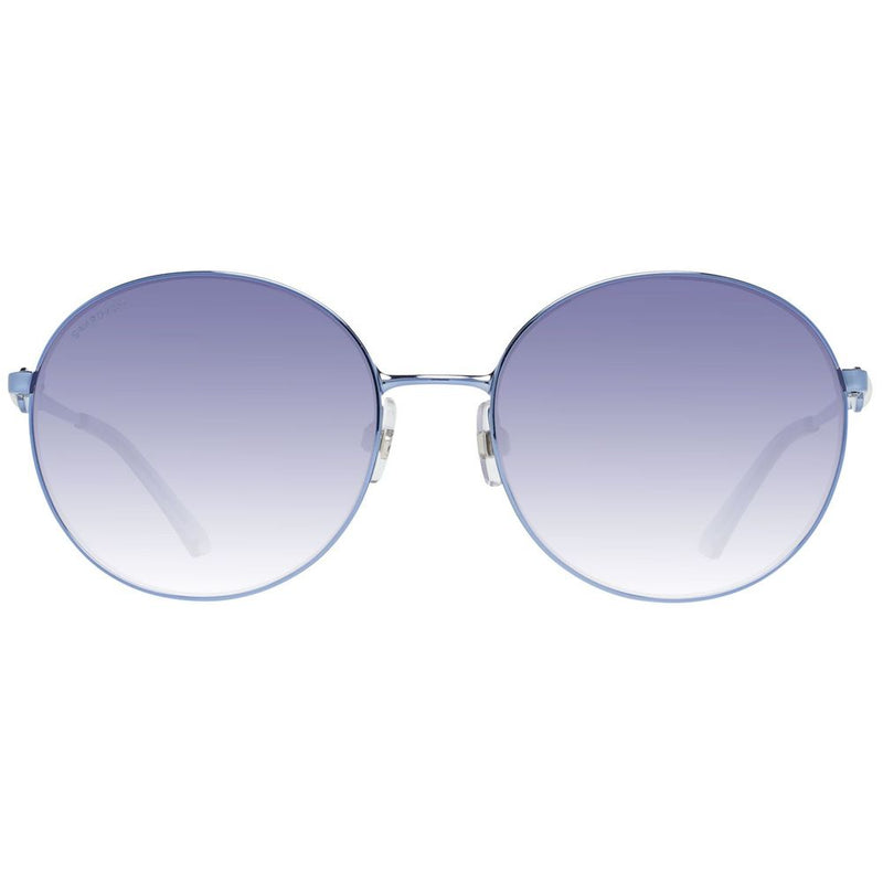 Swarovski Blue Metal Women's Sunglasses