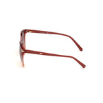 Swarovski Red Injected Women's Sunglasses