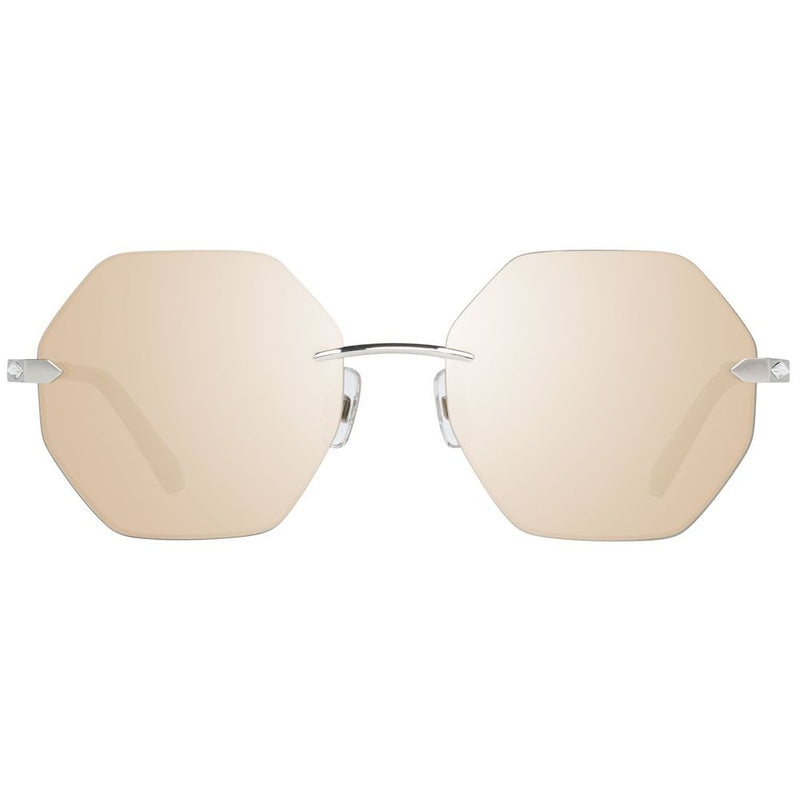 Swarovski Silver Metal Women's Sunglasses