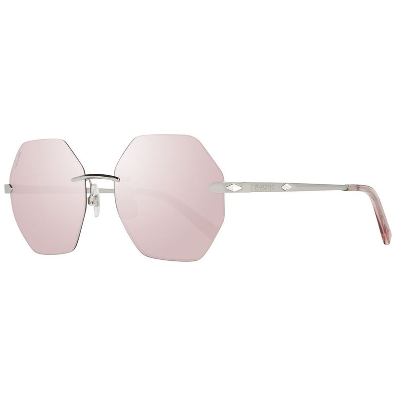 Swarovski Silver Metal Women's Sunglasses