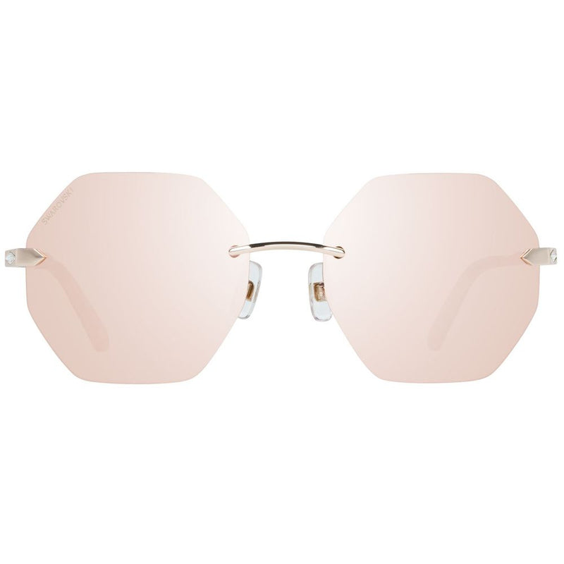 Swarovski Gold Metal Women's Sunglasses