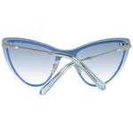 Swarovski Blue Metal Women's Sunglasses