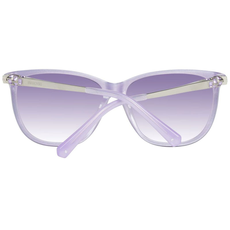 Swarovski Purple Plastic Women's Sunglasses