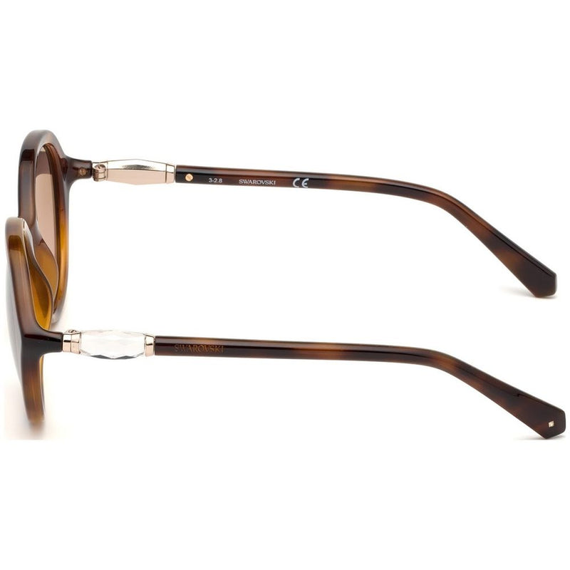 Swarovski Brown Acetate Women's Sunglasses